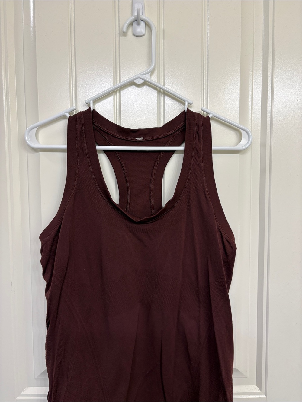 Athleta Racerback Performance‎ Tank - Burgundy - Picture 2 of 8